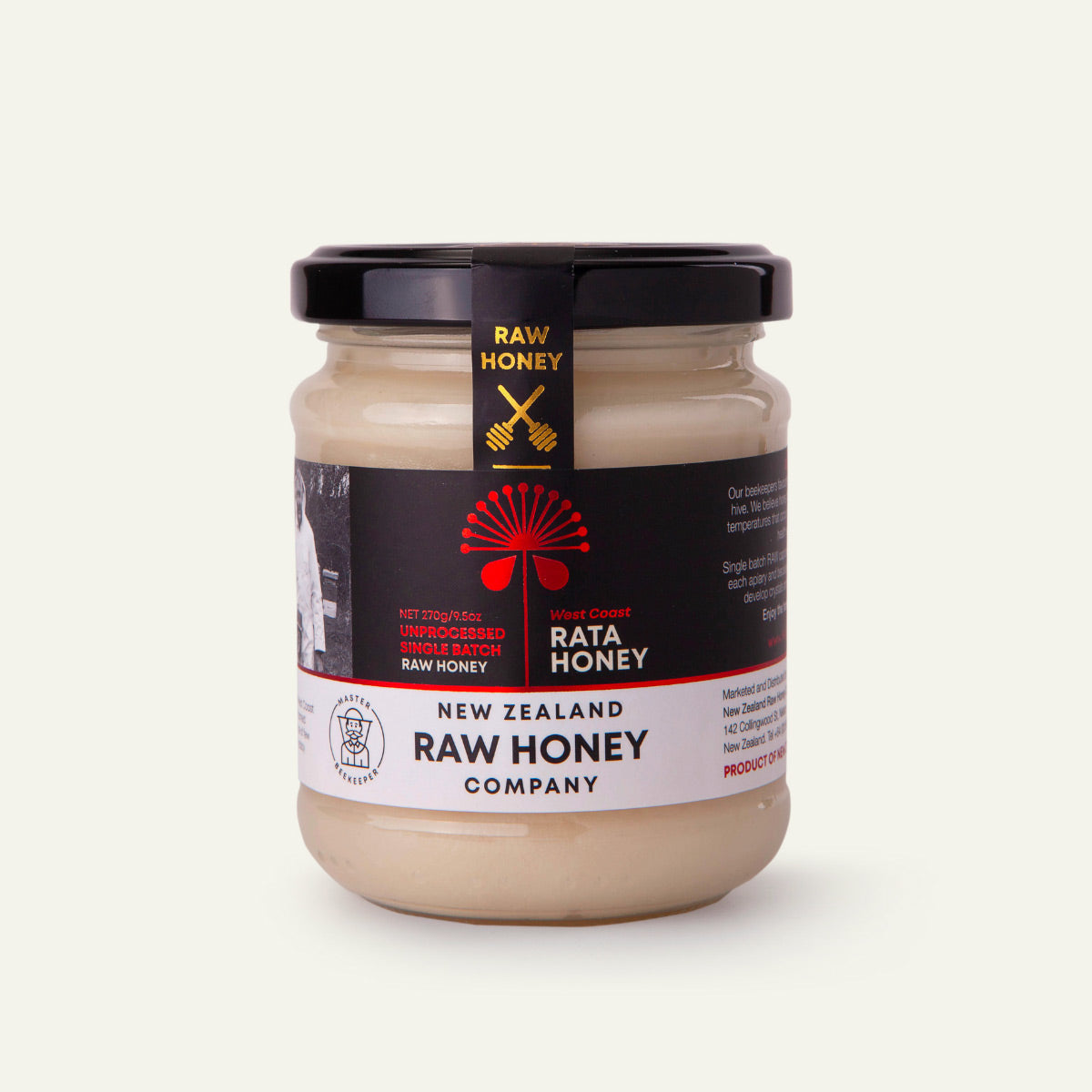 Raw Rata Honey 270g