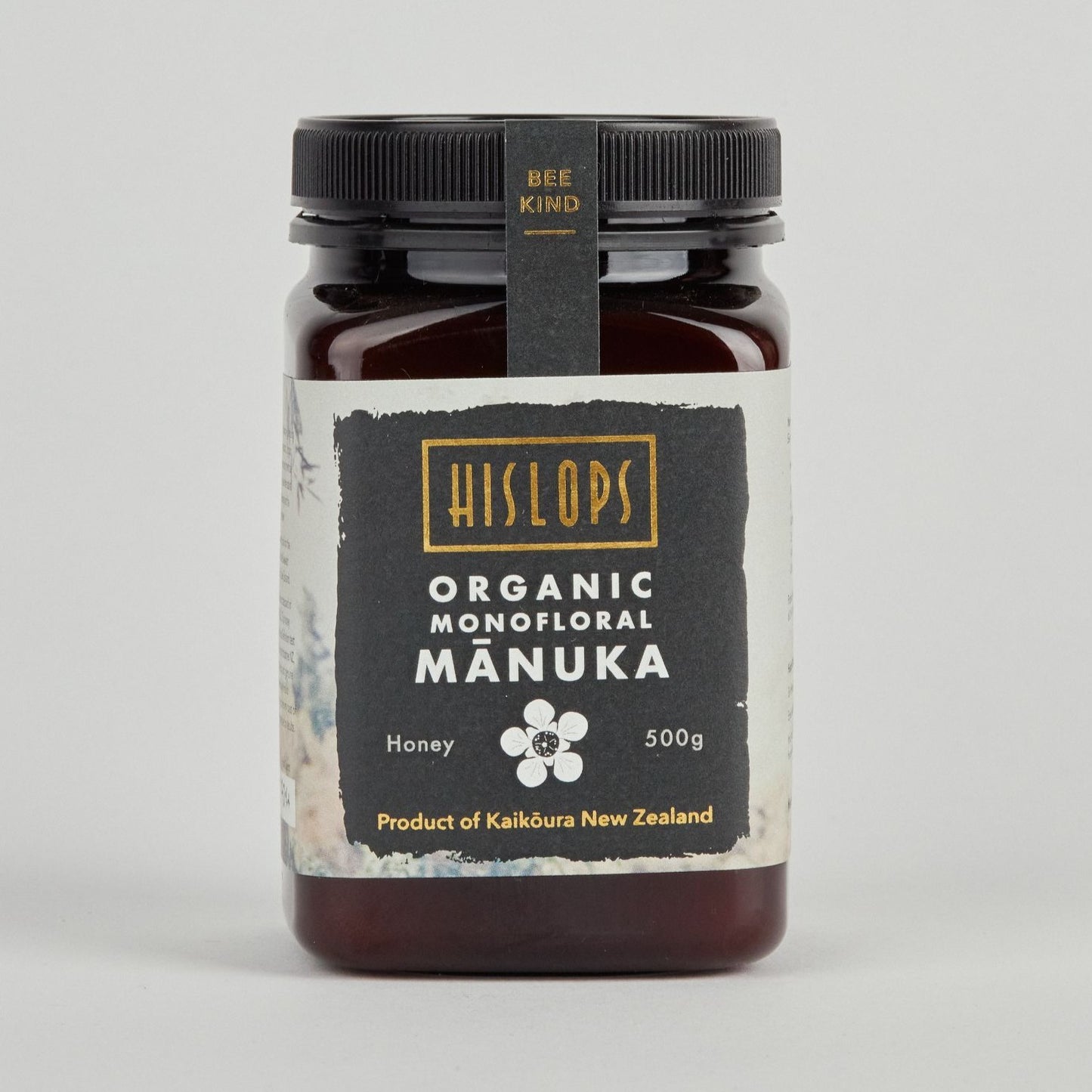Hislops Organic Manuka Honey 500g