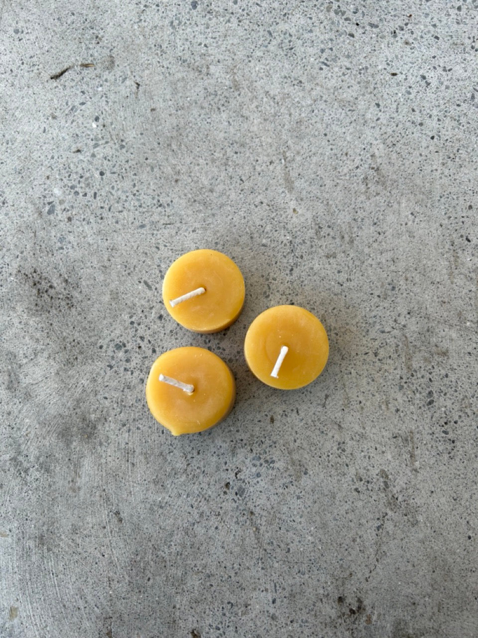 Tea Light Candle — 100% Beeswax