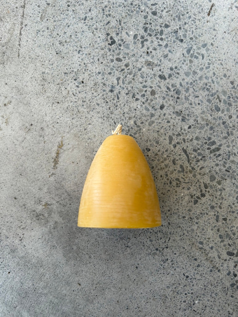 Bell Candle / 100% Beeswax