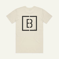 Bee Box — Logo Tee — Natural