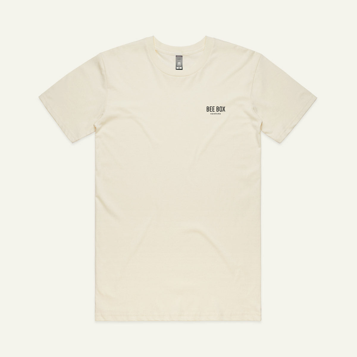 Bee Box — Logo Tee — Natural