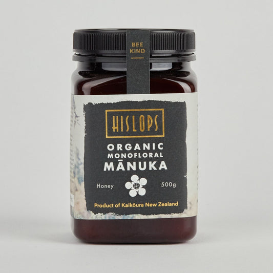 Hislops Organic Manuka Honey  500g